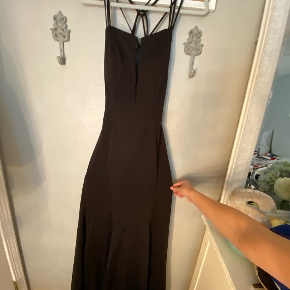 Black prom dress